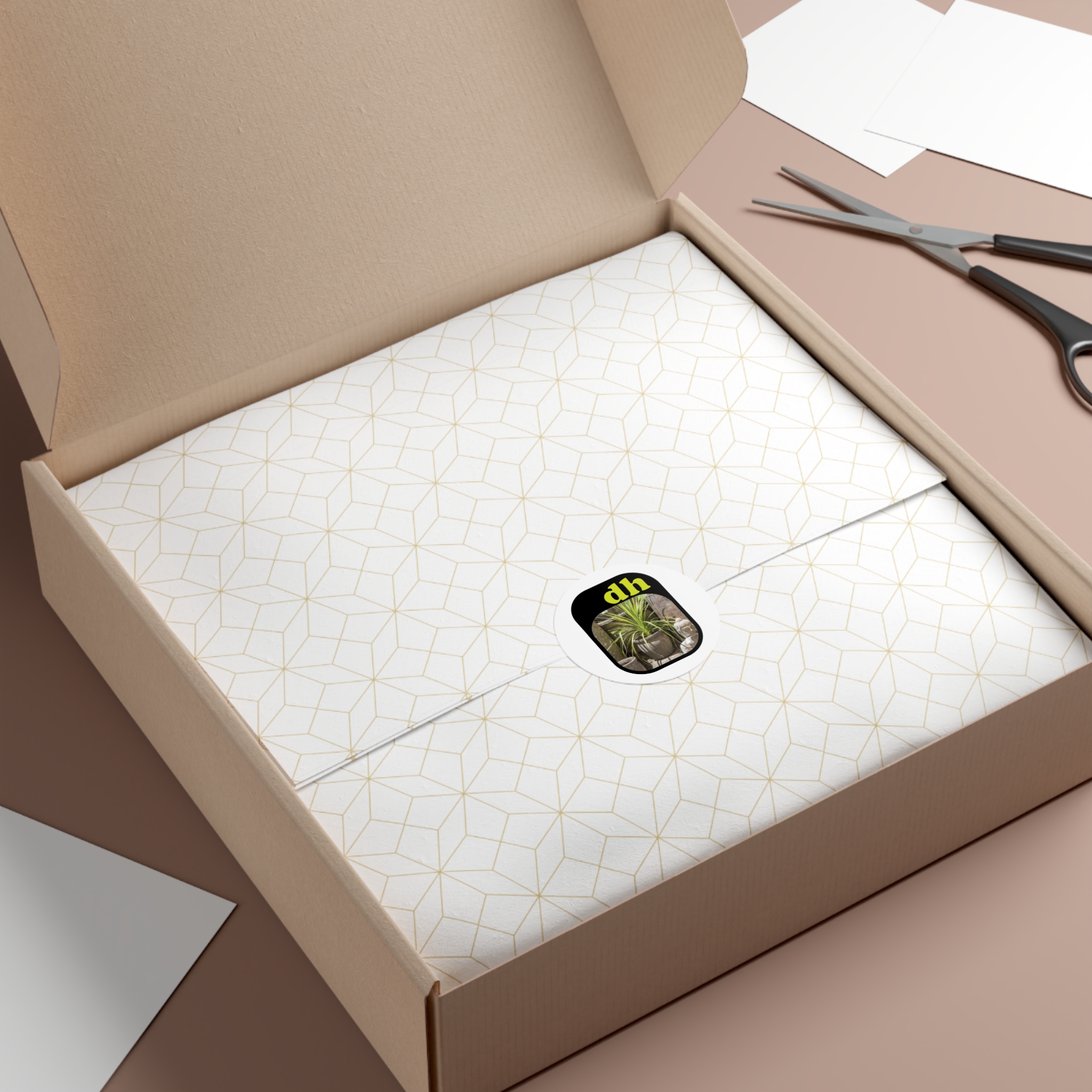 Desert horizon sticker