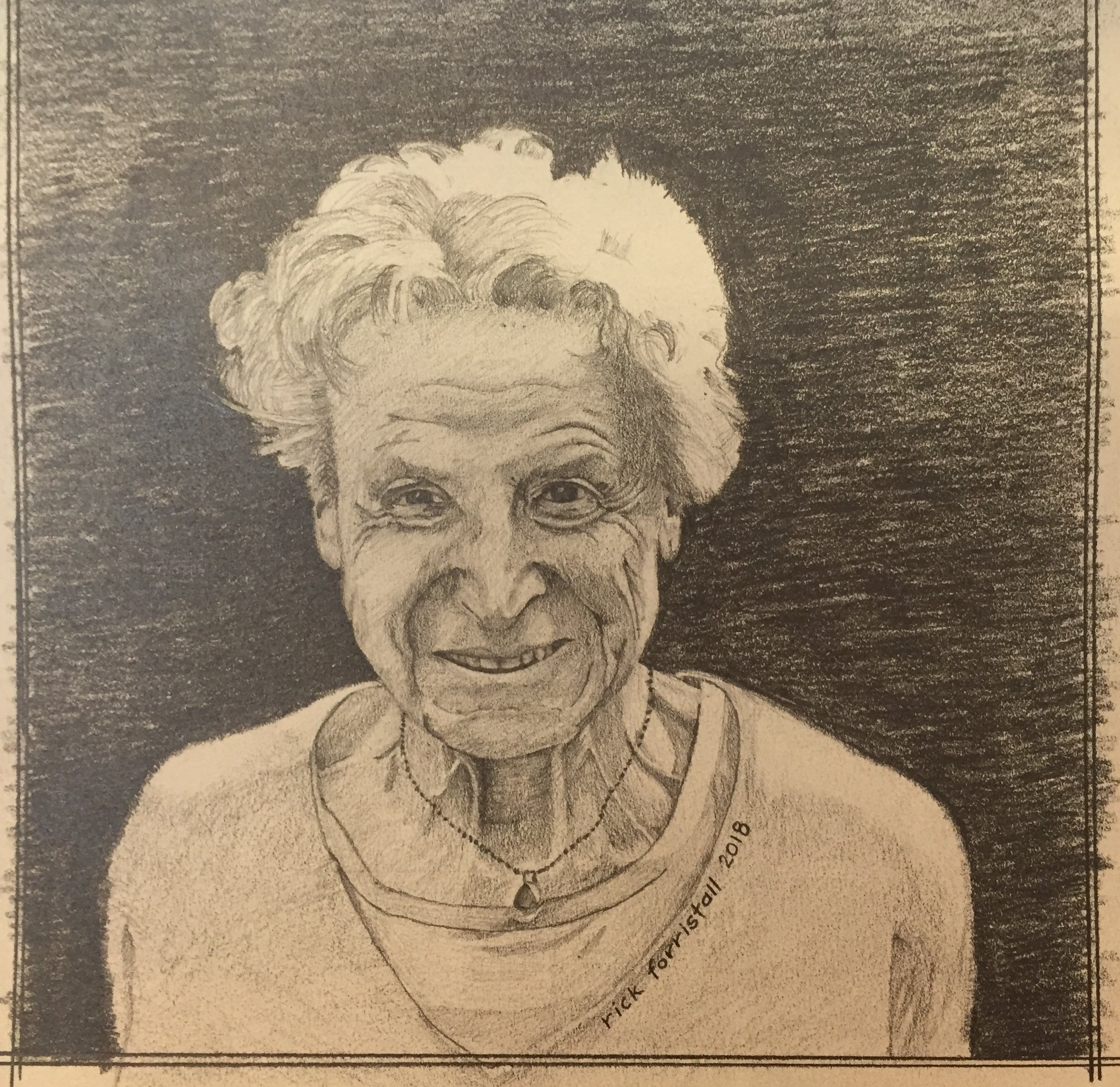 Completed drawing