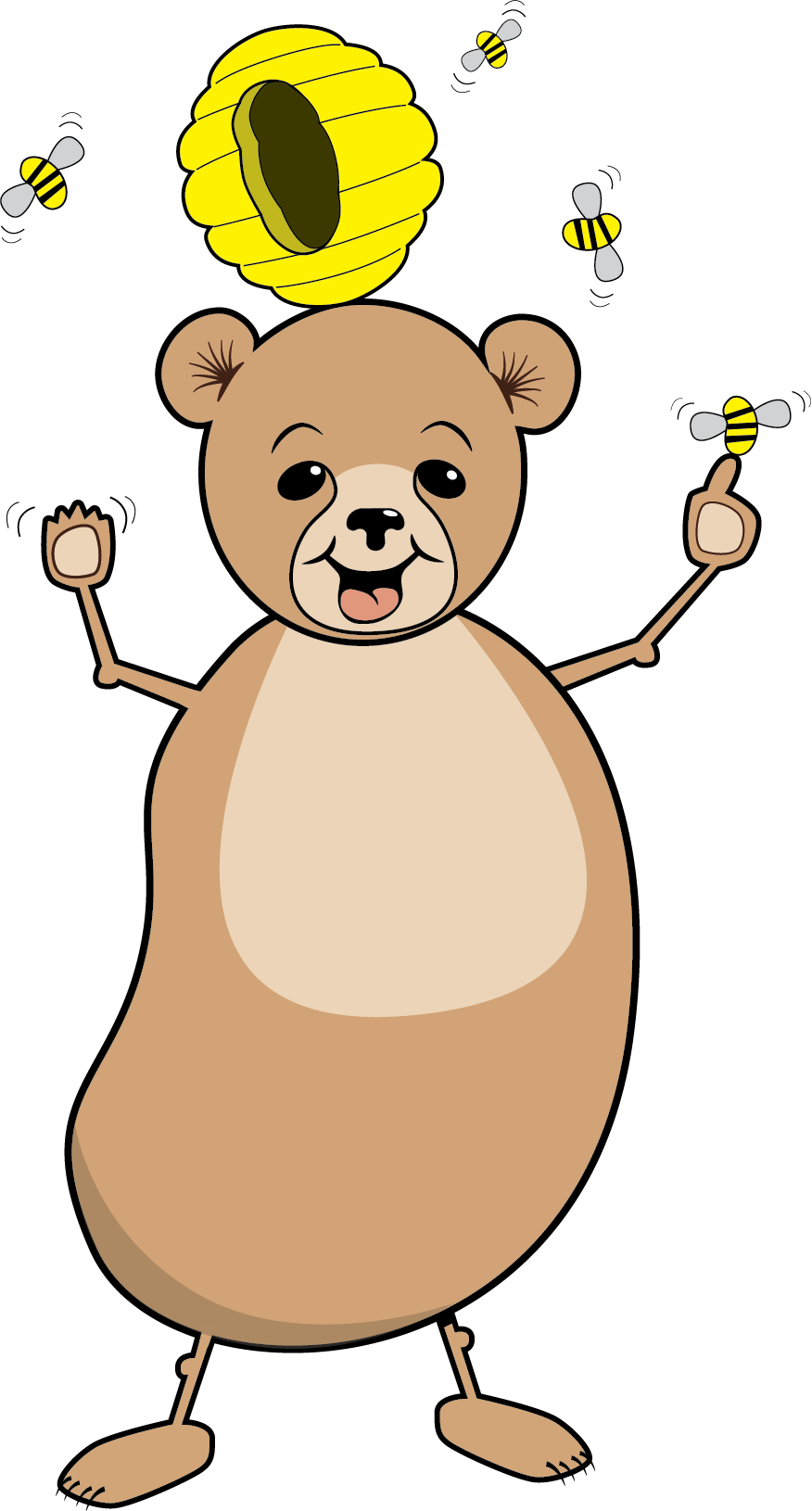 Say Hi to Brave Bear - a Jelly Bean Frield