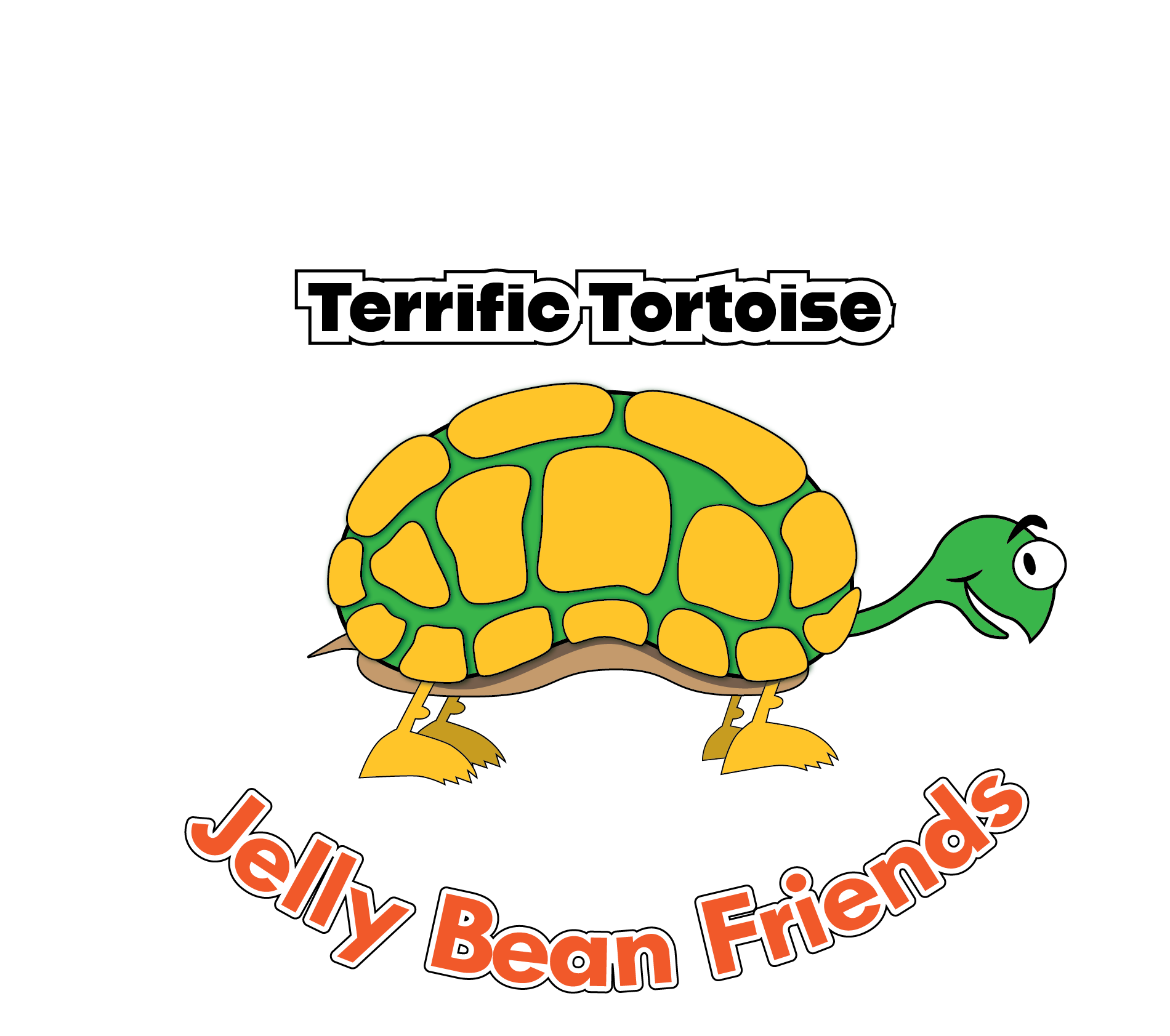 Say Hi to Terrific Tortoise - a Jelly Bean Friend